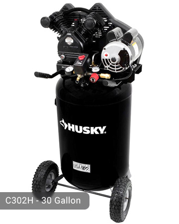 Husky 30 Gal Air Compressor C302H