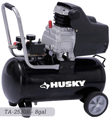 Husky 8 gallon Air Compressor TA-2530B