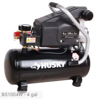 Husky 4 Gallon Air Compressor BS1004W