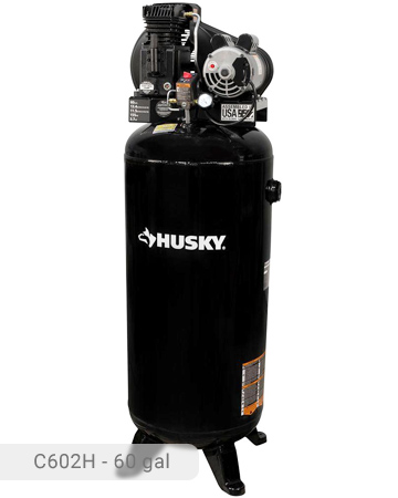 Husky 60 Gallon Air Compressor C602H