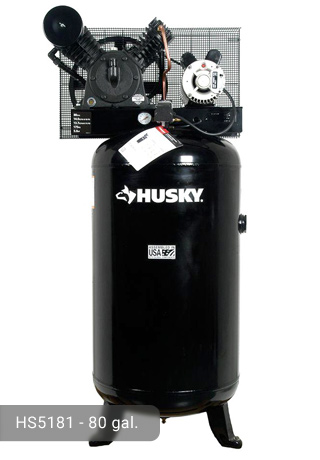 Husky 80 Gal Air Compressor - HS5181