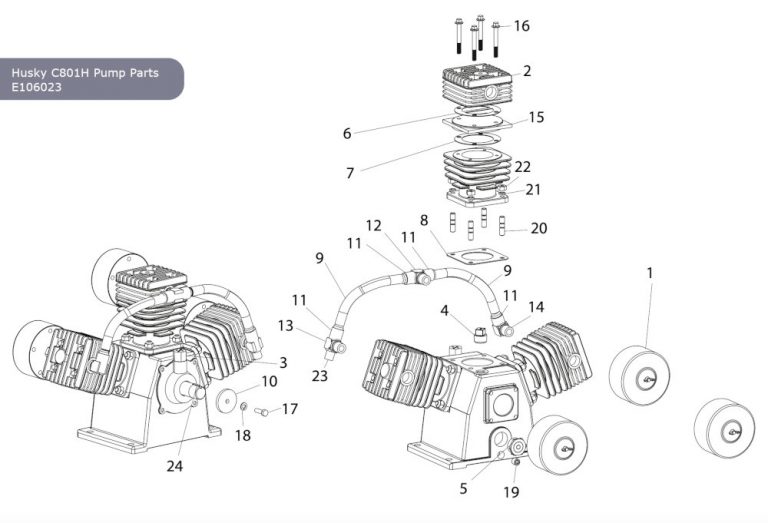 Husky Pump E111812 (for C202H)