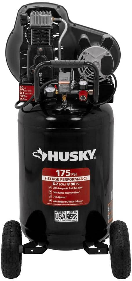 Husky 30 Gal air compressor C304H