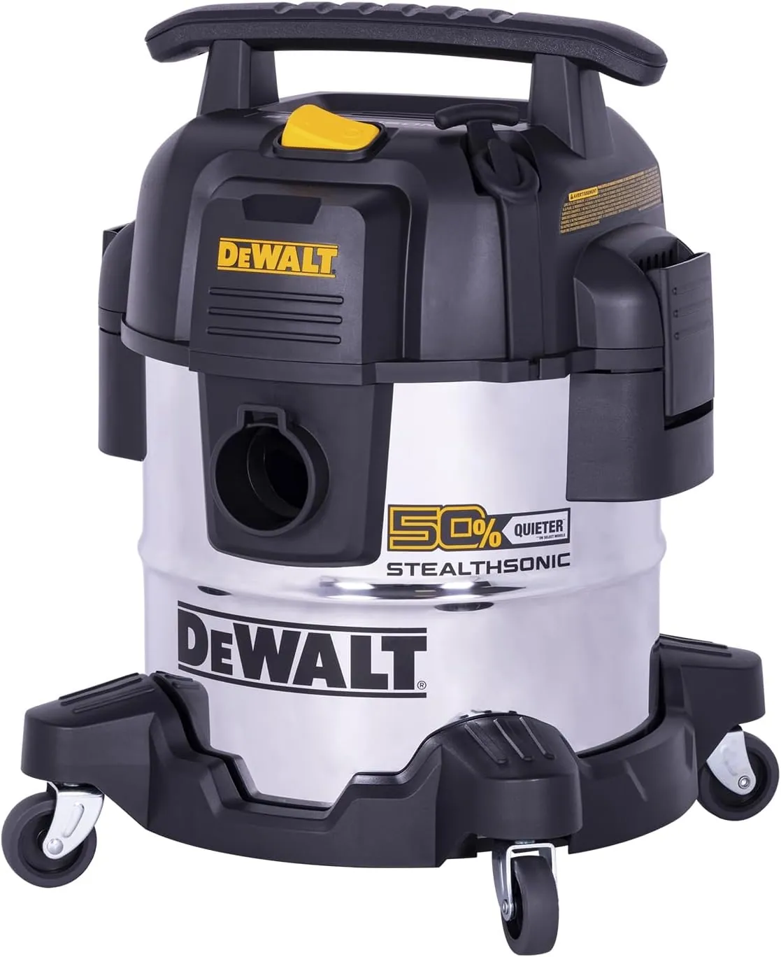 DEWALT 5-Gallon STEALTHSONIC Wet/Dry Shop Vacuum - DXV05S-QT