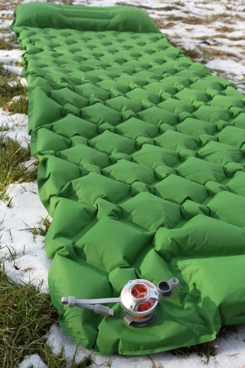 GIGA PUMP Air Inflated Camping Mattress