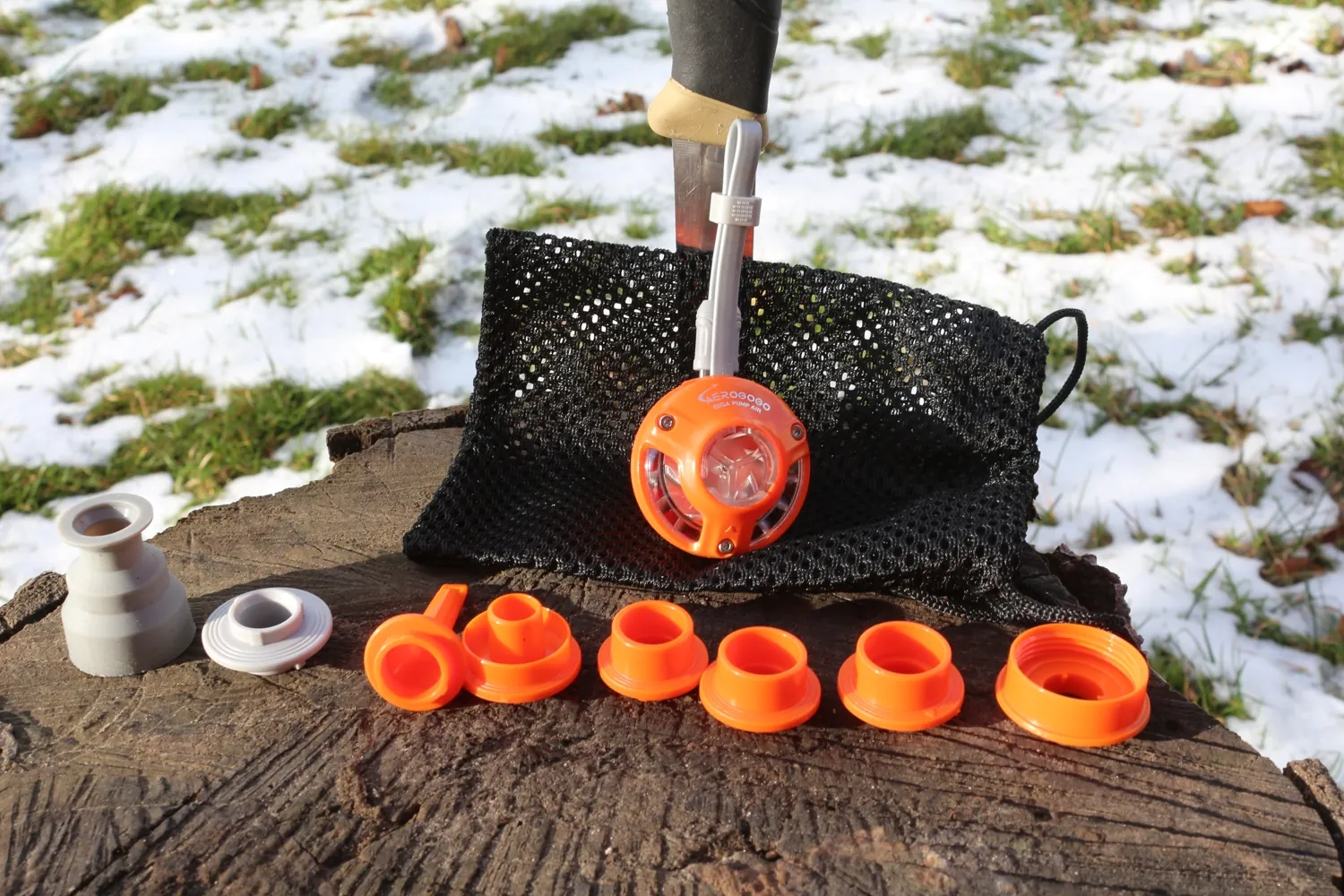 Aerogogo GIGA PUMP Air with Nozzles